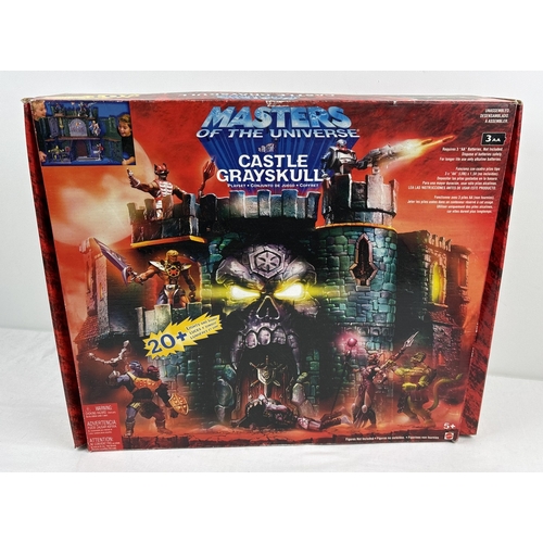 164 - Masters of the universe 2003 boxed Castle Grayskull, battery operated with 20+ lights & sounds. From...