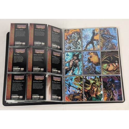 43 - Lady Death Covenant Holofoil trading card set collection by Artbox, 1998. Comprising full base set #... 