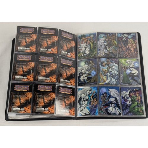 43 - Lady Death Covenant Holofoil trading card set collection by Artbox, 1998. Comprising full base set #... 
