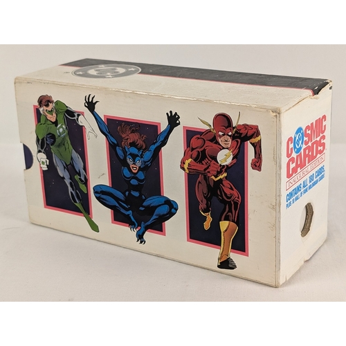 51 - DC Comics Cosmic Cards Inaugural Edition box set. Comprising all original contents: base set cards #... 