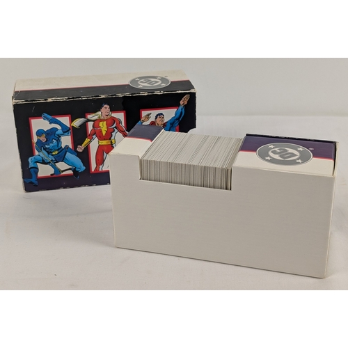 51 - DC Comics Cosmic Cards Inaugural Edition box set. Comprising all original contents: base set cards #... 