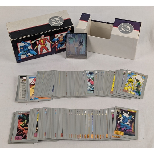 51 - DC Comics Cosmic Cards Inaugural Edition box set. Comprising all original contents: base set cards #... 