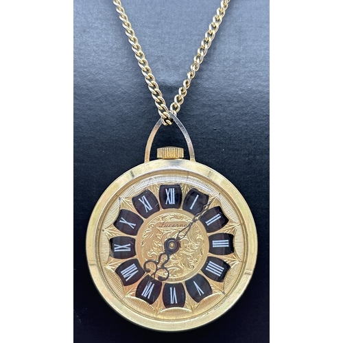 1137 - A vintage 1960's Lucerne watch pendant on a 30