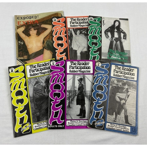 88 - 5 issues of Smooth, smaller sized specialist rubber fetish magazine from Swish! Publications togethe... 