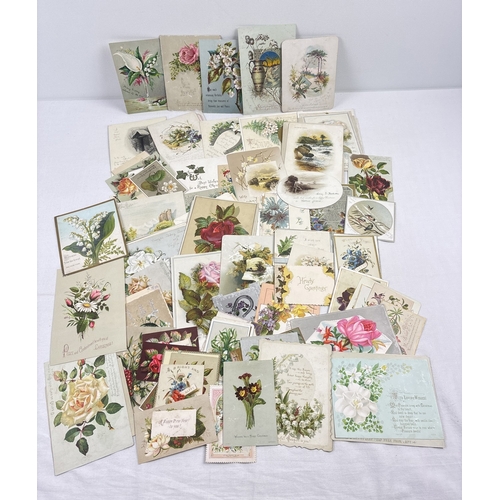 72 - A collection of 200 assorted Victorian, Edwardian & early 20th century greetings cards.