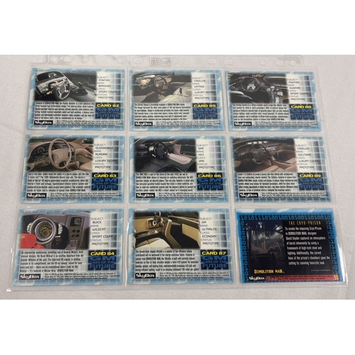 8 - 3 complete base sets of trading cards: Terminator 2 by Topps, 1991 (#1-44), Mars Attacks widevision ... 