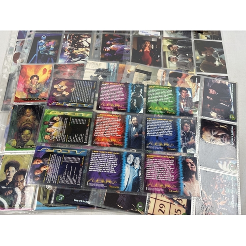 10 - 3 complete sets of trading cards: The Mask by Cardz, 1994 (#1-100), Sliders by Inkworks, 1997 (#1-72... 