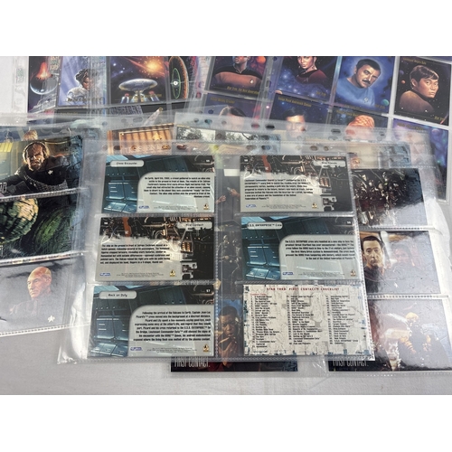 12 - 3 complete base sets of Star Trek trading cards by Skybox: Star Trek Master Series 1, 1993 (#1-90), ... 