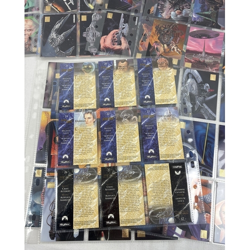 12 - 3 complete base sets of Star Trek trading cards by Skybox: Star Trek Master Series 1, 1993 (#1-90), ... 