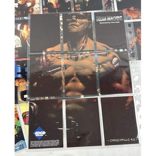 13 - 3 complete base sets of trading cards: Judge Dredd the Movie by Edge Entertainment, 1995 (#1-82), Ja... 