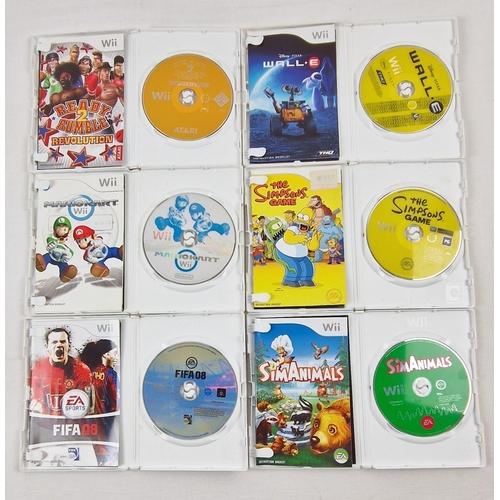 1 - 10 assorted Nintendo Wii games, each complete with instructions and manuals. To include Mario Kart, ... 