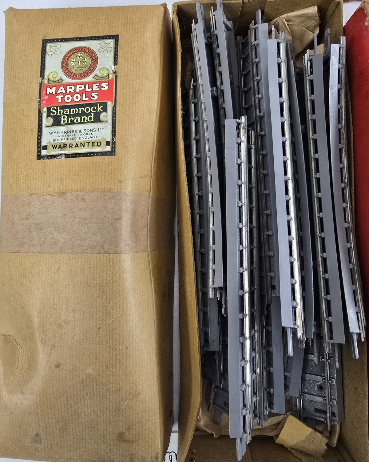 A boxed vintage mid century Tri-ang Railways OO gauge RFX EMU 2 car ...