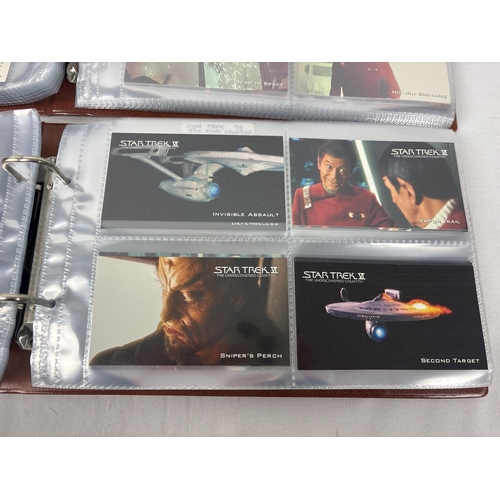 29 - Complete Star Trek Cinema Collection trading cards collection by Skybox, 1994. Comprising of 6 compl... 