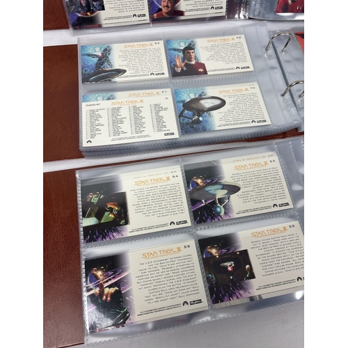 29 - Complete Star Trek Cinema Collection trading cards collection by Skybox, 1994. Comprising of 6 compl... 