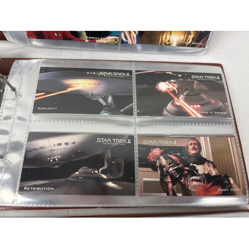 29 - Complete Star Trek Cinema Collection trading cards collection by Skybox, 1994. Comprising of 6 compl... 
