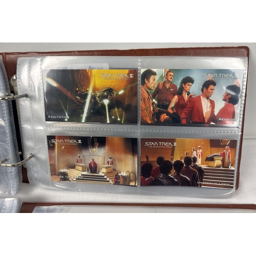 29 - Complete Star Trek Cinema Collection trading cards collection by Skybox, 1994. Comprising of 6 compl... 