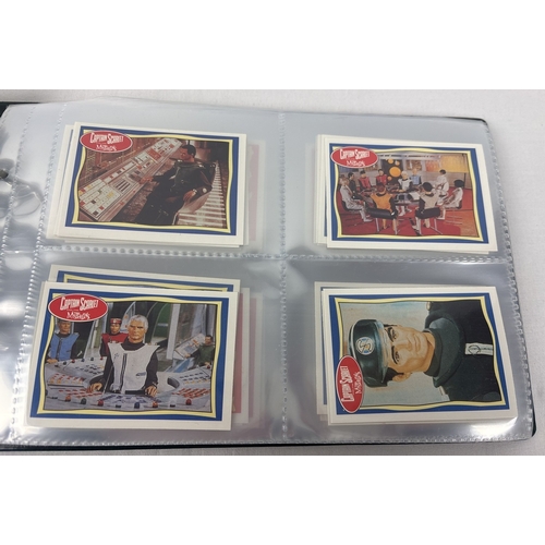 30 - Collection of 3 complete base sets of Gerry Anderson related trading cards: Thunderbirds IR (USA Ver... 