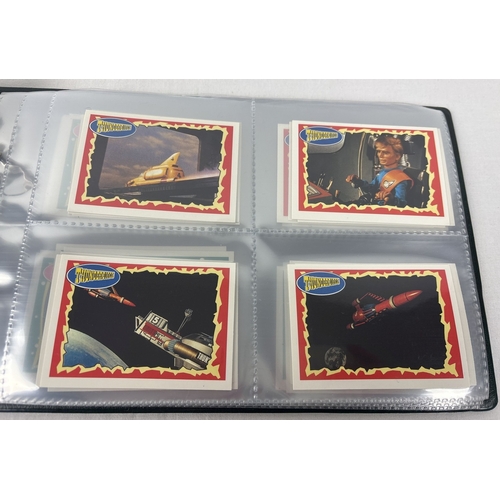 30 - Collection of 3 complete base sets of Gerry Anderson related trading cards: Thunderbirds IR (USA Ver... 