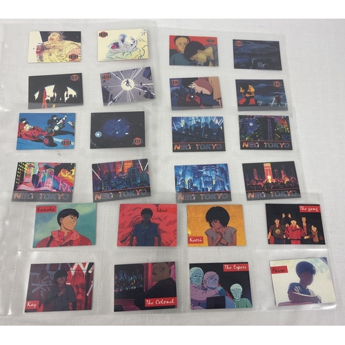 31 - Complete base set of Akira the Movie trading cards (#1-100) by Cornerstone, 1994.