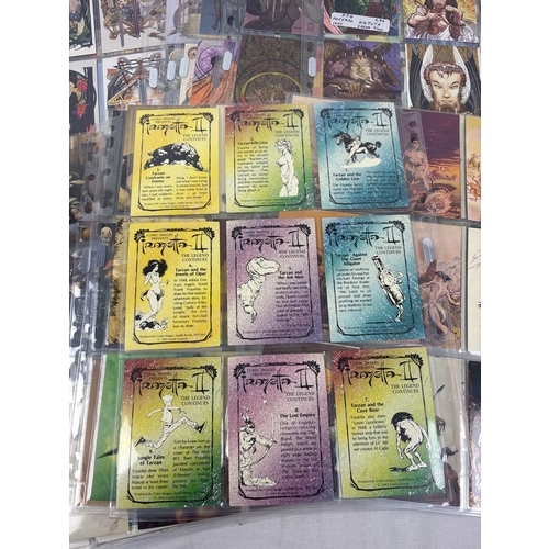 15 - 3 complete base sets of artist series trading cards: Michael Kaluta Series 2 by FPG, 1995 (#1-90), L... 