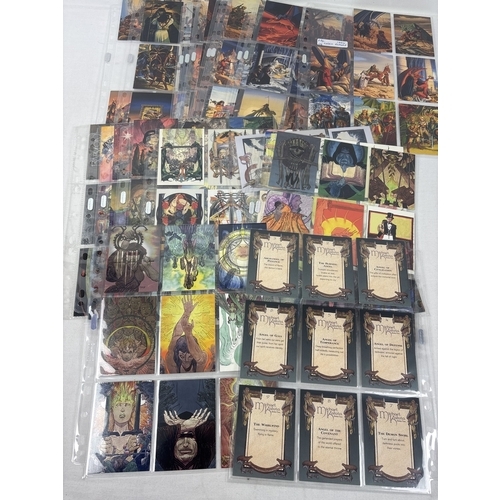 15 - 3 complete base sets of artist series trading cards: Michael Kaluta Series 2 by FPG, 1995 (#1-90), L... 