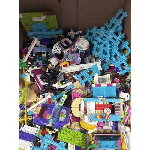 178 - A quantity of Lego friends instructions booklets, Lego, mini figures and accessories from various se... 