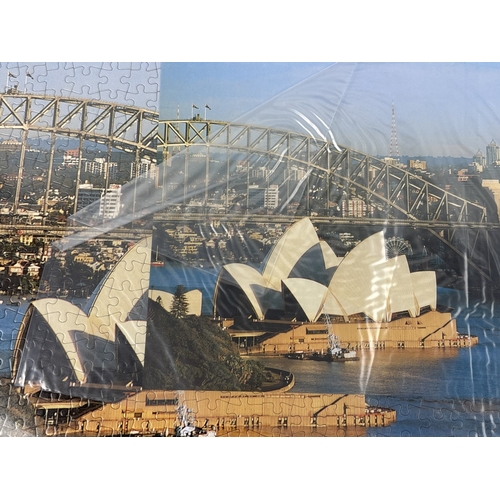 40 - 7 sealed 500 piece puzzles of landmarks of the world produced for the Daily Mirror. To include Pyram... 