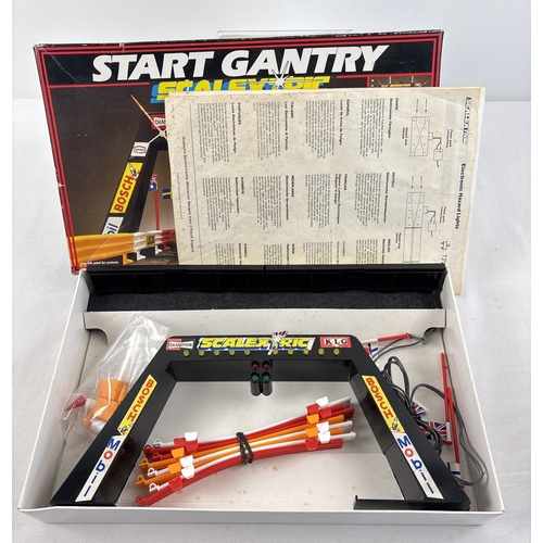17 - A boxed Scalextric Start Light Gantry C209, from Hornby,  complete and with instructions.