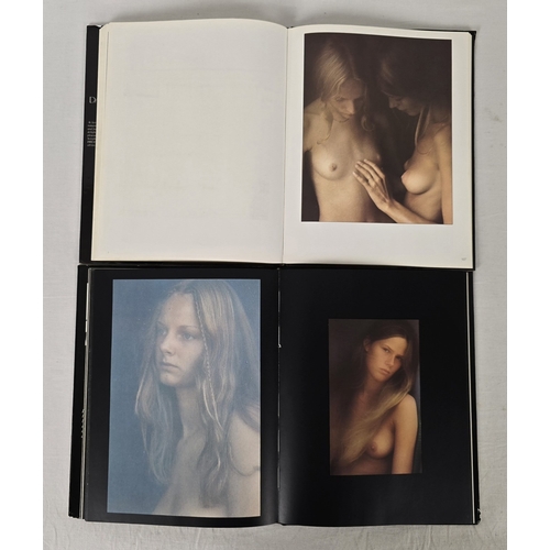 12 - 2 vintage hardback photographic books from David Hamilton, with dust covers. La Jeune Fille from 197... 