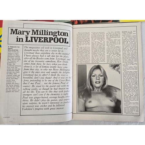 49A - 7 vintage 1970's issues of Cockade and relaunched New Colour Cockade, adult erotic magazine to inclu... 