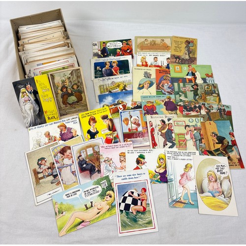 A collection of approx. 370 assorted vintage comical & humorous ...