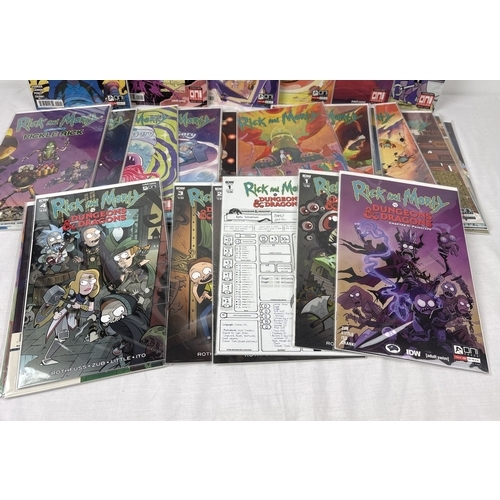 220 - 71 assorted Rick and Morty comic books by Oni Press, 2015. Comprising of issues #2, #8-58, Comic Boo... 