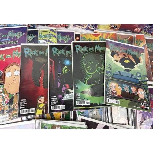220 - 71 assorted Rick and Morty comic books by Oni Press, 2015. Comprising of issues #2, #8-58, Comic Boo... 