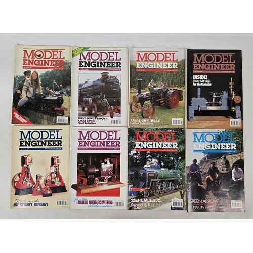 223 - A Collection of 72 Model Engineer magazines as Year sets. From January 1988 to December 1990. Volume... 