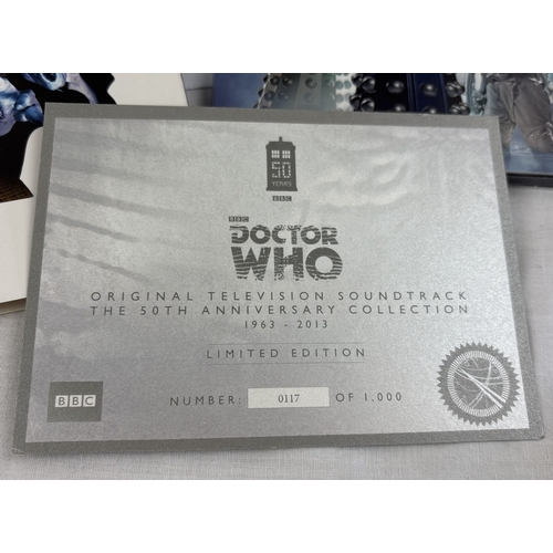270 - Doctor Who Ltd edition Original Television Soundtrack 50th Anniversary Collection 1963 - 2013. 11 CD... 