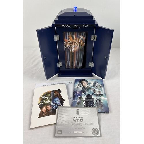 270 - Doctor Who Ltd edition Original Television Soundtrack 50th Anniversary Collection 1963 - 2013. 11 CD... 