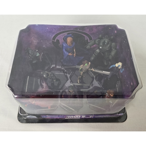 354 - Marvel Studios What If...? Deluxe Figurine Set, sealed. Comprising 9 assorted 3.5