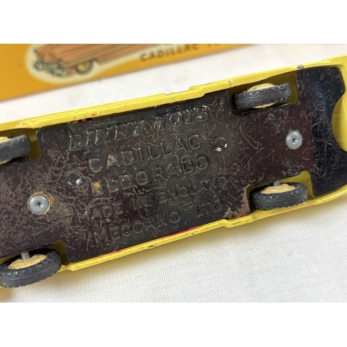 377 - 2 vintage 1960's Dinky Toys diecast cars with reproduction boxes. #127 Rolls Royce Silver Cloud III ... 