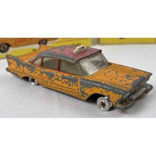2 vintage 1960's Dinky Toys diecast models of US cars. #265