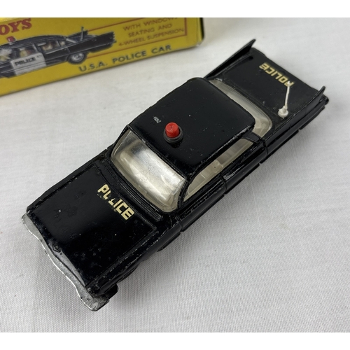 2 vintage 1960's Dinky Toys diecast models of US cars. #265
