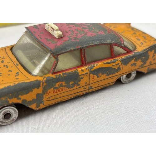 2 vintage 1960's Dinky Toys diecast models of US cars. #265