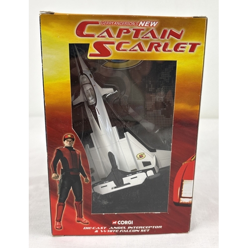 397 - Corgi twin vehicle box set from Gerry Anderson's Captain Scarlet #CC96397. Containing diecast models... 