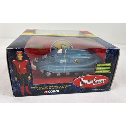 399 - Corgi twin vehicle box set from Gerry Anderson's Captain Scarlet #CC96399. Containing diecast models... 