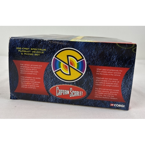 399 - Corgi twin vehicle box set from Gerry Anderson's Captain Scarlet #CC96399. Containing diecast models... 
