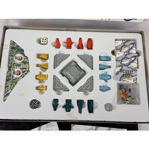 426 - Thunderbirds International Rescue board game from Peter Pan Playthings, boxed & complete.