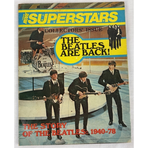 1262 - Superstars Collectors issue The Beatles are Back, magazine from Manor Books Inc, 1978.