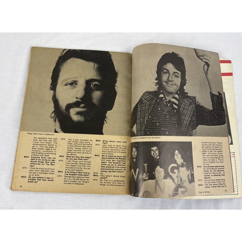 1262 - Superstars Collectors issue The Beatles are Back, magazine from Manor Books Inc, 1978.