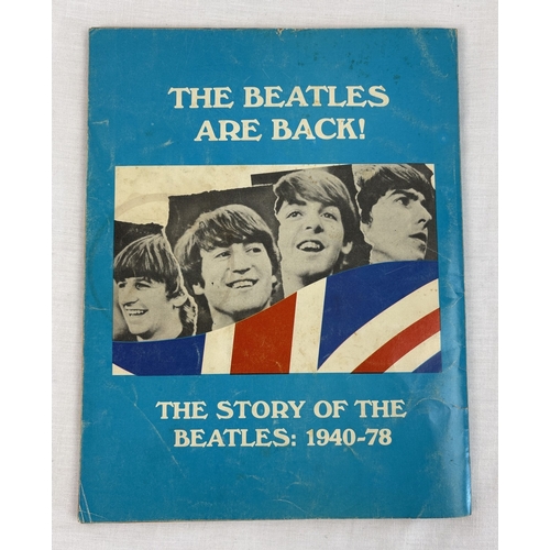 1262 - Superstars Collectors issue The Beatles are Back, magazine from Manor Books Inc, 1978.