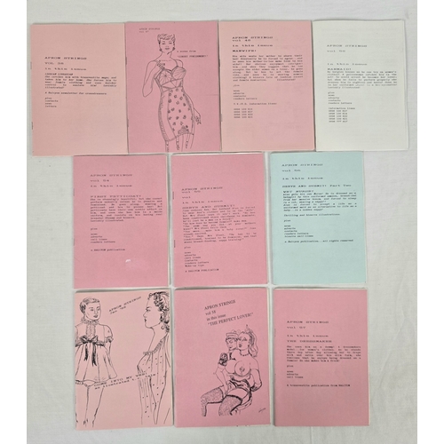 95 - 10 issues of Apron Strings, specialist fetish interest adult erotic fiction booklets from Halycon. C... 