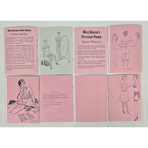 97 - 8 assorted specialist fetish interest adult erotic fiction books from The Academy Club, Halcyon & Sw... 